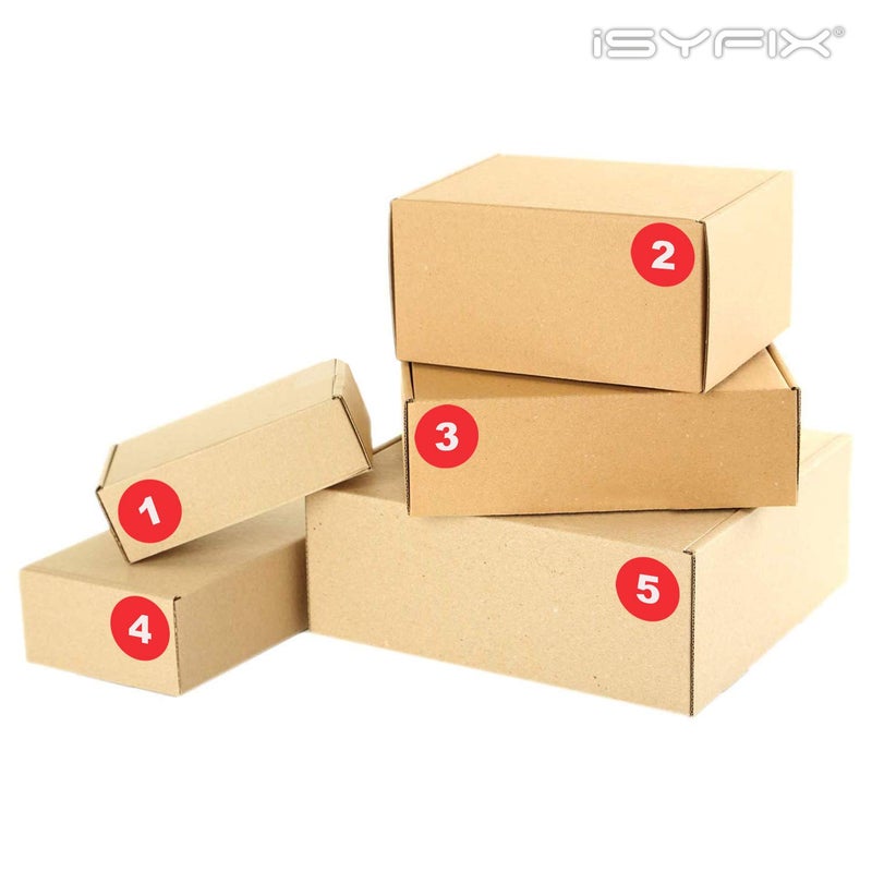 iSYFIX Red Consecutive Number Stickers â€“ 1 to 100, 2-inch, 1 Set â€“ Vinyl Self Adhesive Premium Decal, Ideal for Inventory, Storage, Organizing, Boxes, Bins, Toolbox, Lockers & More, Indoor/Outdoor - Image 4